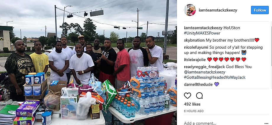 Houston celebs support forgotten Black Hurricane Harvey victims