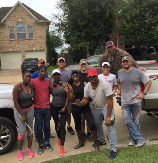 Houston celebs support forgotten Black Hurricane Harvey victims