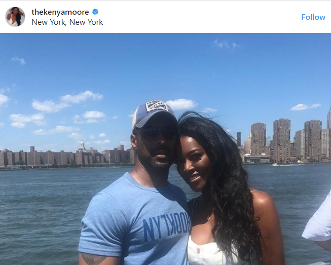 Kenya Moore shows close-up of husband, gets blasted by this 'RHOA' housewife