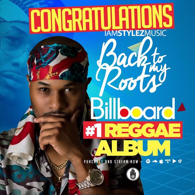 IamStylezMusic hits No. 1 on Billboard with 'Back to My Roots'