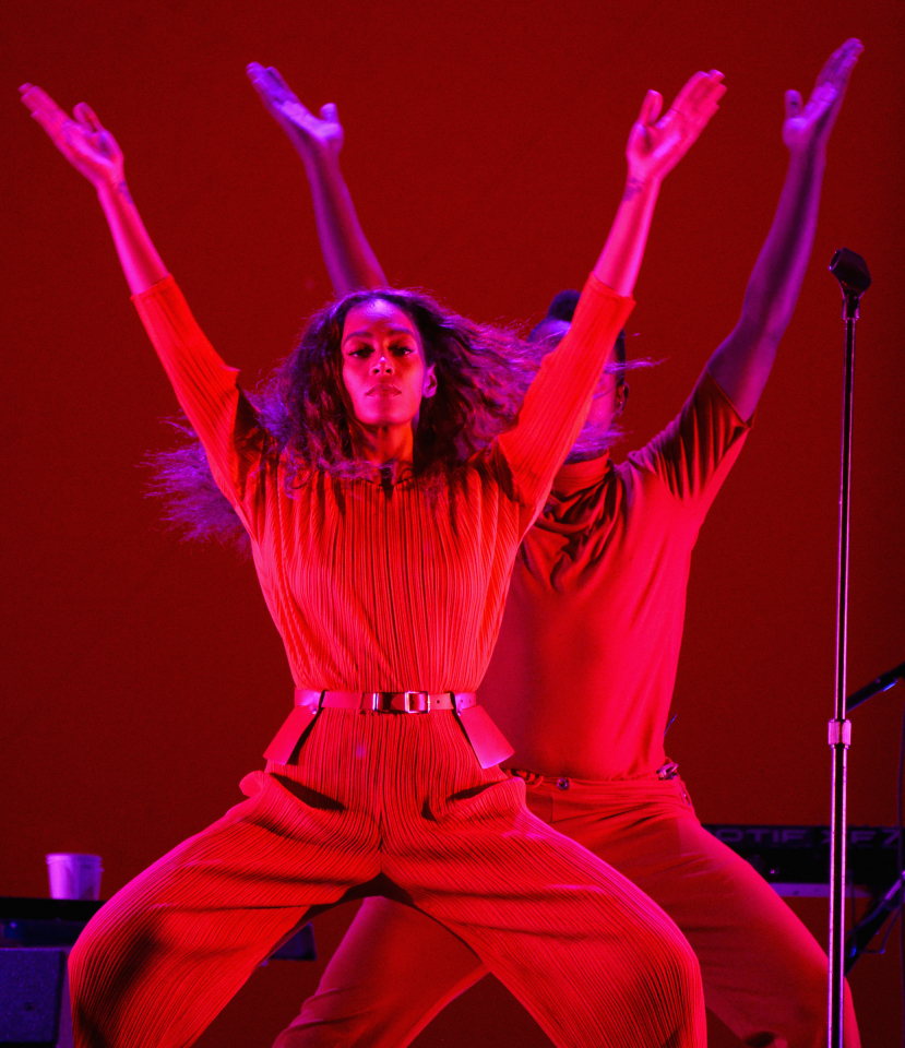 PHILADELPHIA, PA - SEPTEMBER 02: Solange performs onstage during the 2017 Budweiser Made in America festival - Day 1 at Benjamin Franklin Parkway on September 2, 2017 in Philadelphia, Pennsylvania. (Photo by Kevin Mazur/Getty Images for Anheuser-Busch)