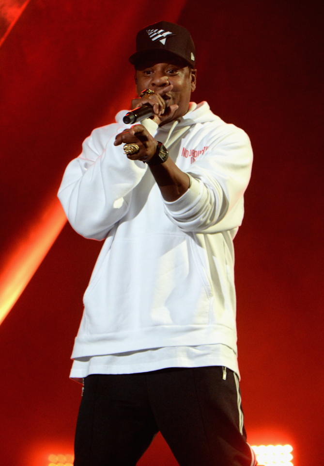 PHILADELPHIA, PA - SEPTEMBER 03: Jay Z performs onstage during the 2017 Budweiser Made in America festival - Day 2 at Benjamin Franklin Parkway on September 3, 2017 in Philadelphia, Pennsylvania. (Photo by Kevin Mazur/Getty Images for Anheuser-Busch)