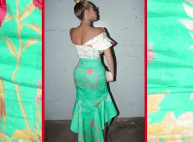 Beyoncé is flawless in floral