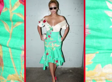 Beyoncé is flawless in floral
