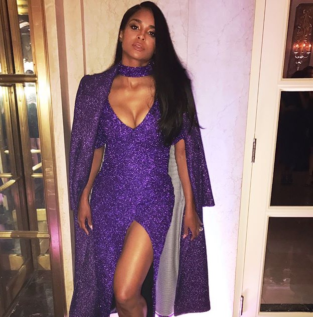 Ciara gives leg for days at Harper's Bazaar party