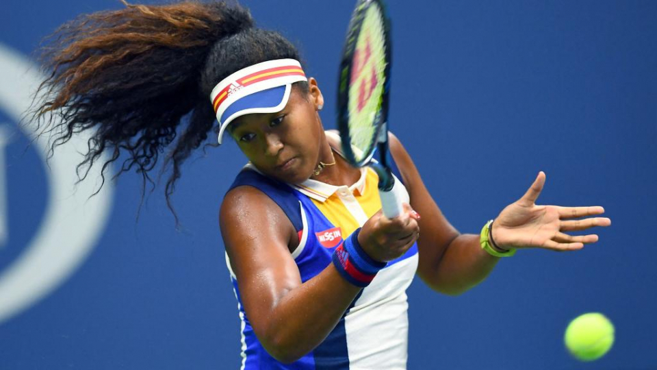 Natalie Osaka shows limitless potential on the tennis court (Photo courtesy of Twitter @usopen)