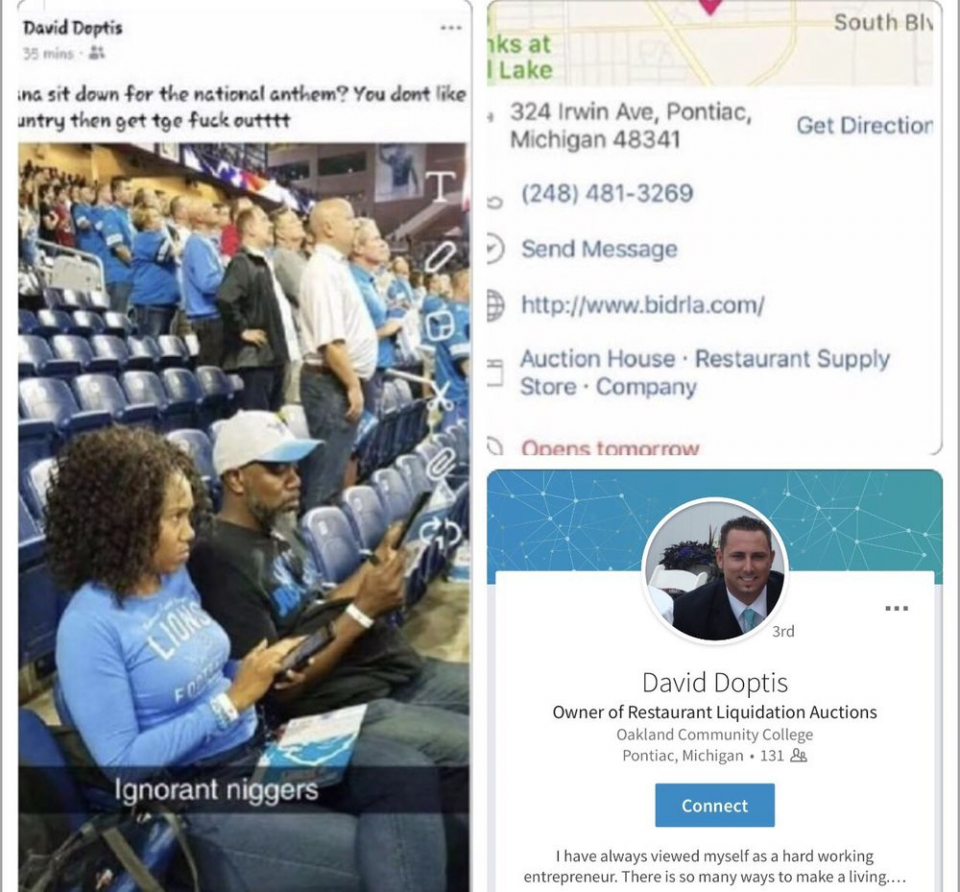 Detroit Lions fan has season tickets revoked, called Blacks ‘ignorant n—s’