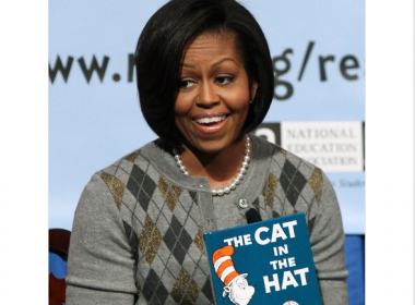 Michelle Obama gets dragged by Trump supporters for reading Dr. Seuss books