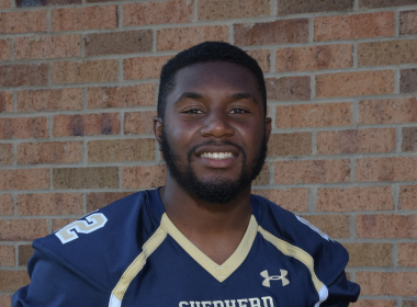 NFL prospect Myles Humphrey of the Shepherd Rams (Photo by Shepherd University)