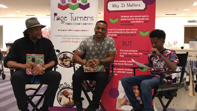 Bloomingdale's celebrates literacy with RonReaco Lee and Munson Steed