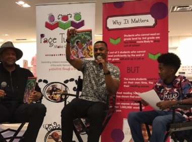 Bloomingdale's celebrates literacy with RonReaco Lee and Munson Steed