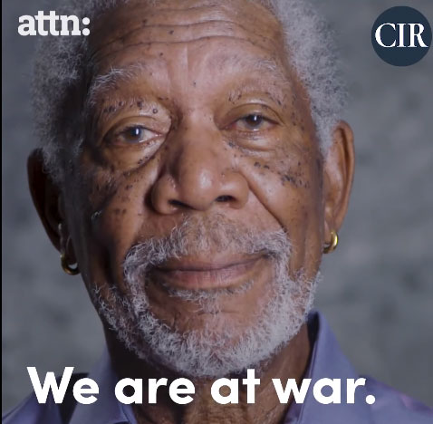 Morgan Freeman used as propaganda weapon against Russia (video)