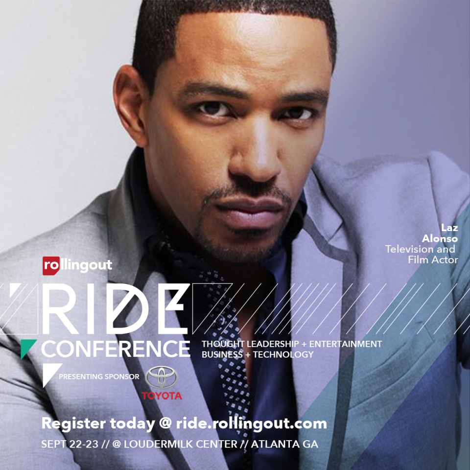 Leading man Laz Alonso to host acting auditions at RIDE Conference in Atlanta