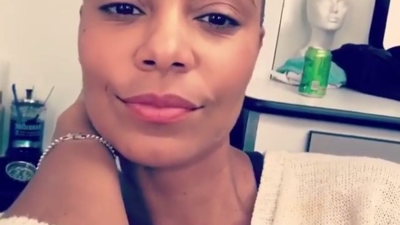 Sanaa Lathan Surprises Fans With Natural Hair Growth Rolling Out