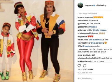 Tina Knowles Lawson's IG photo of Beyoncé is spitting image of Blue Ivy