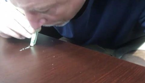 Dolphins coach put on blast! Caught snorting white powder (video)