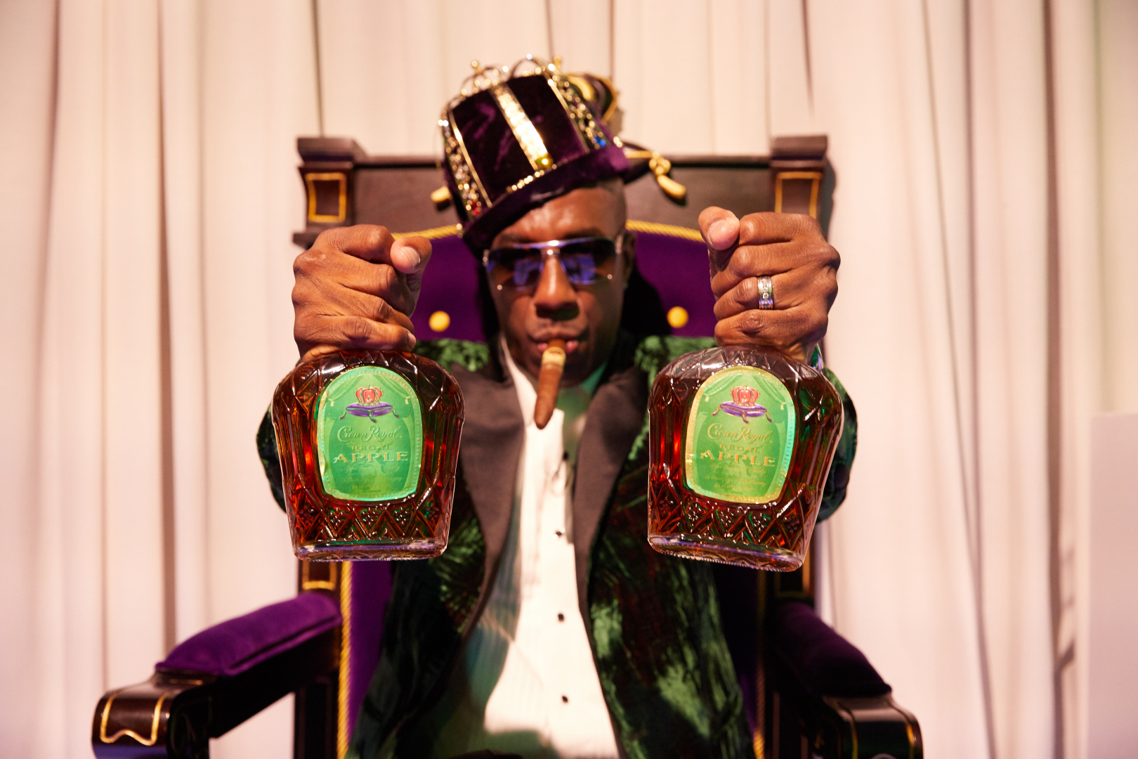 J.B. Smoove is the King of Flavor for Crown Royal (Photo courtesy of Crown Royal)