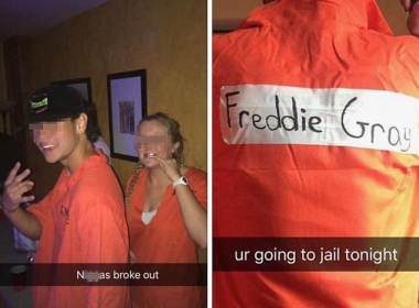 Racist kids at 5 Baltimore private schools dress as Freddie Gray for Halloween