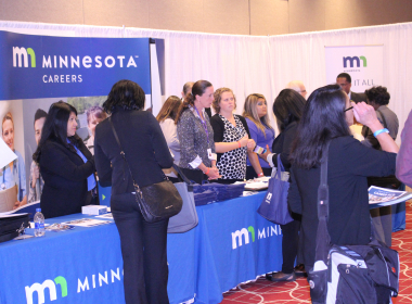 'Rolling out' participates in Minneapolis' People of Color Career Fair