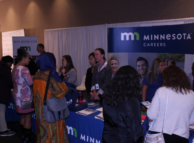 'Rolling out' participates in Minneapolis' People of Color Career Fair