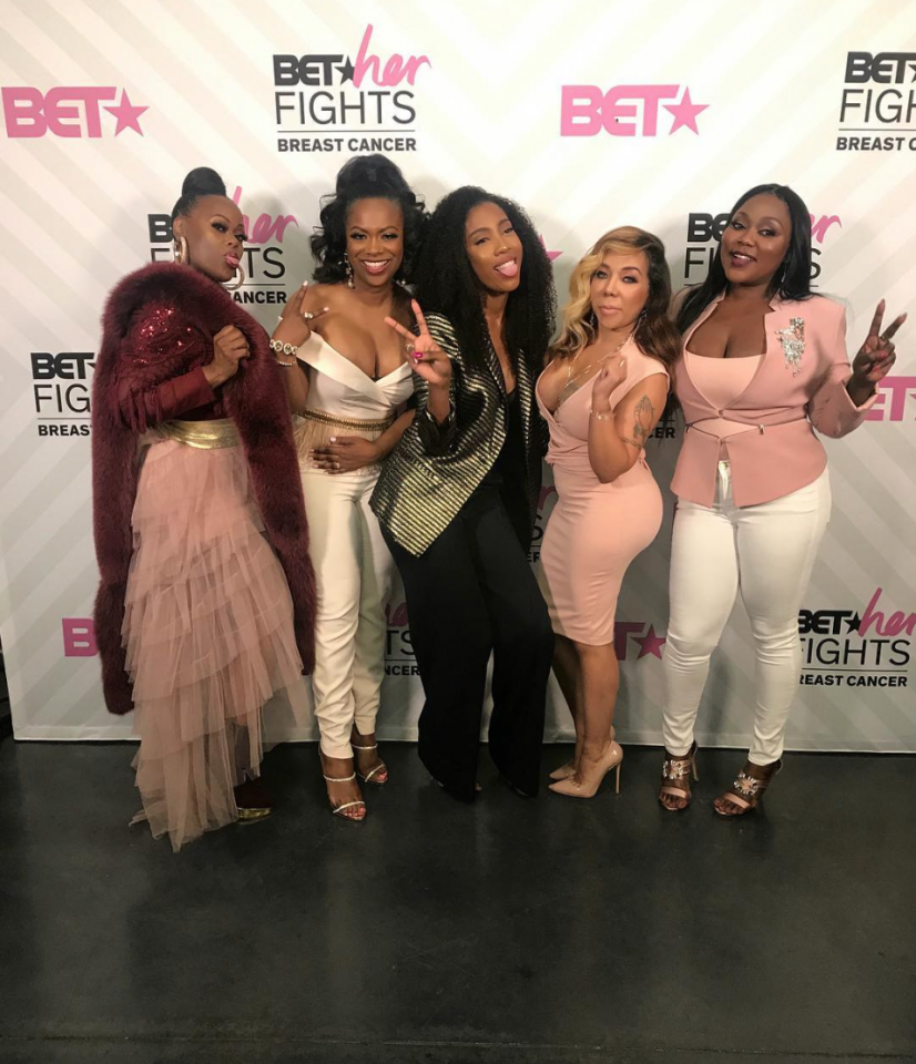 Xscape performs in place of Tamar Braxton for BET special