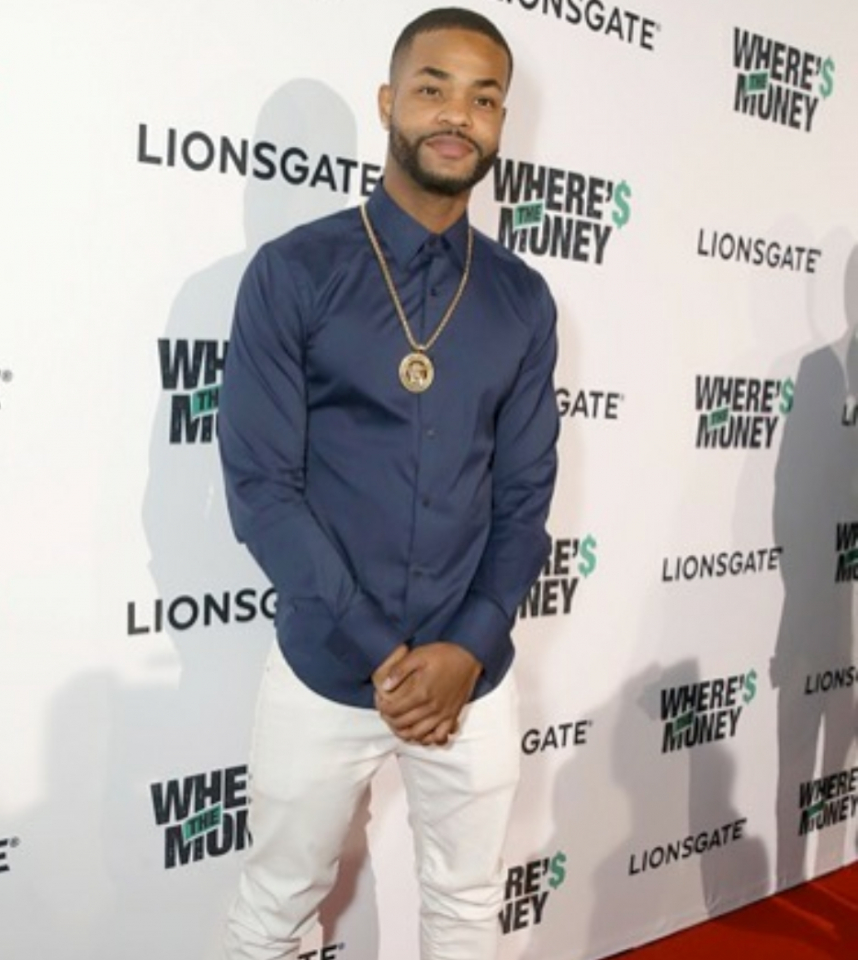 King Bach on the red carpet for Where's the Money premiere (Courtesy of Instagram.com/kingbach)