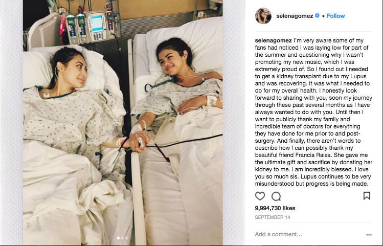 In tears: Selena Gomez opens up about kidney transplant