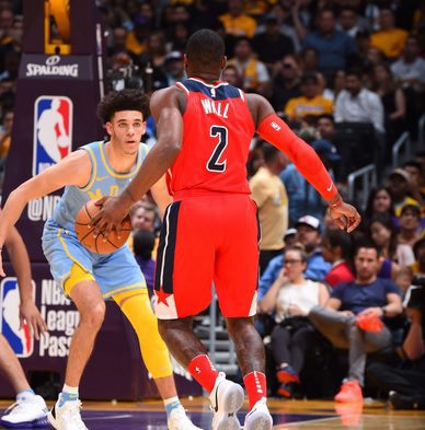 Lakers win in Wall vs. Ball matchup after Twitter trash-talk