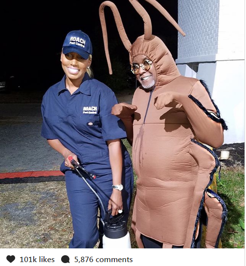 'RHOA's' NeNe Leakes' and husband's Halloween costumes go viral