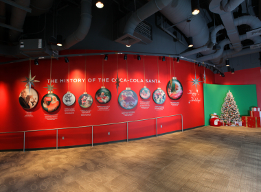 World of Coca-Cola is a winter wonderland, fun for the whole family