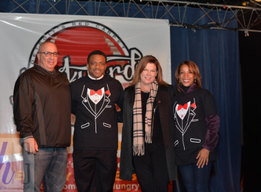 6th annual Red Carpet Backyard BBQ for the homeless and hungry held in Detroit