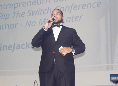 Tux and Chucks emcee on community fundraising and youth