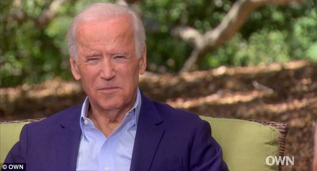 Joe Biden confesses to Oprah he should have run for president