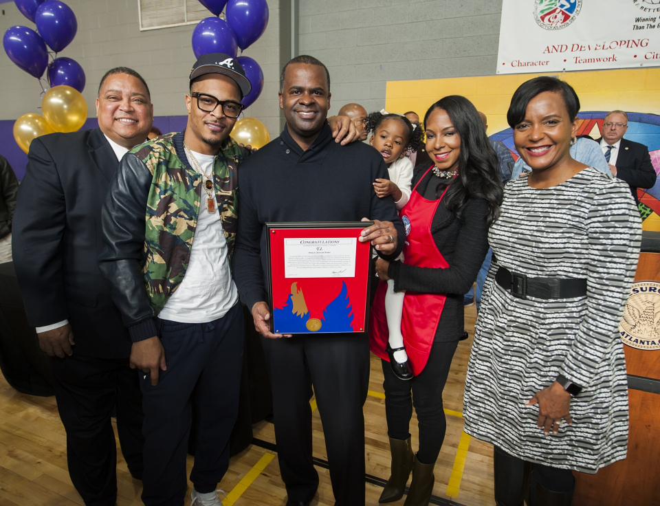 T.I., Keisha Lance Bottoms, Kasim Reed give back during the holiday season