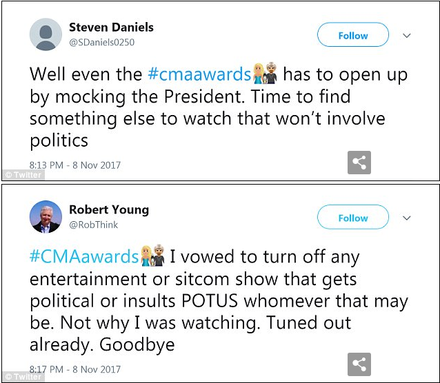 Shocker: Carrie Underwood roasts Donald Trump at CMAs; Twitter rejoices