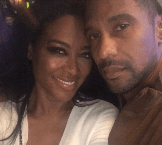 Kenya Moore in Barbados with husband Marc for this important reason