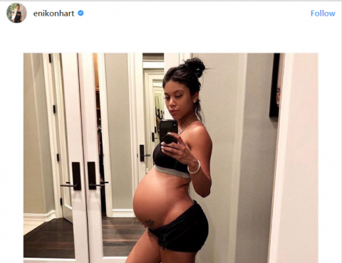Kevin Hart's wife Eniko shows off post-baby body after just 1 week