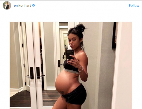 Kevin Hart and wife Eniko welcome newborn