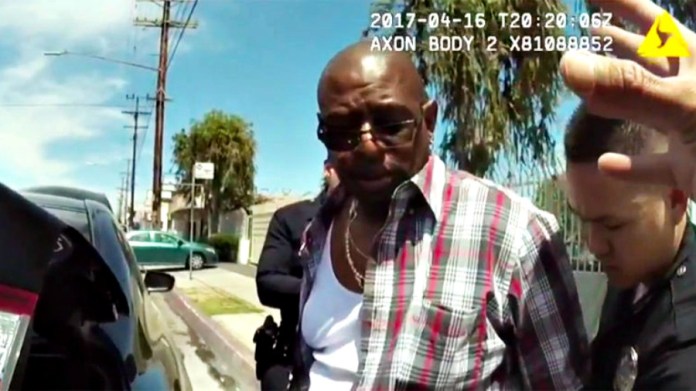 Video shows LAPD planting drugs on Black suspect