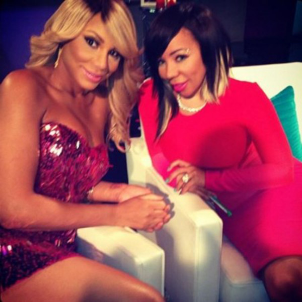 Tamar Braxton throws shade at Tiny Harris for hosting 'The Real'