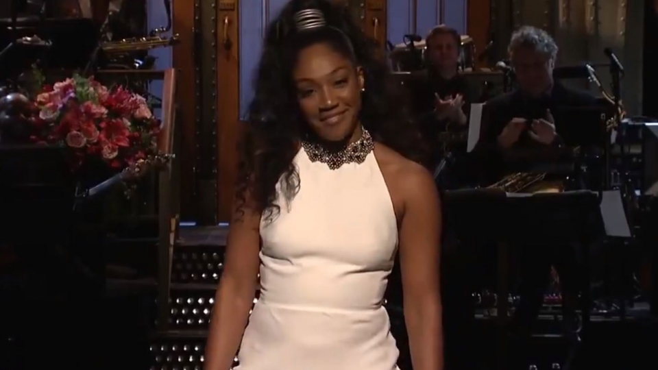 Tiffany Haddish opens with hilarious monologue, ’SNL’ writers fail with skits