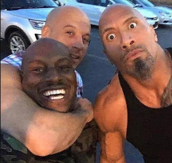 Tyrese cries about wanting custody of daughter, claims The Rock is on steroids