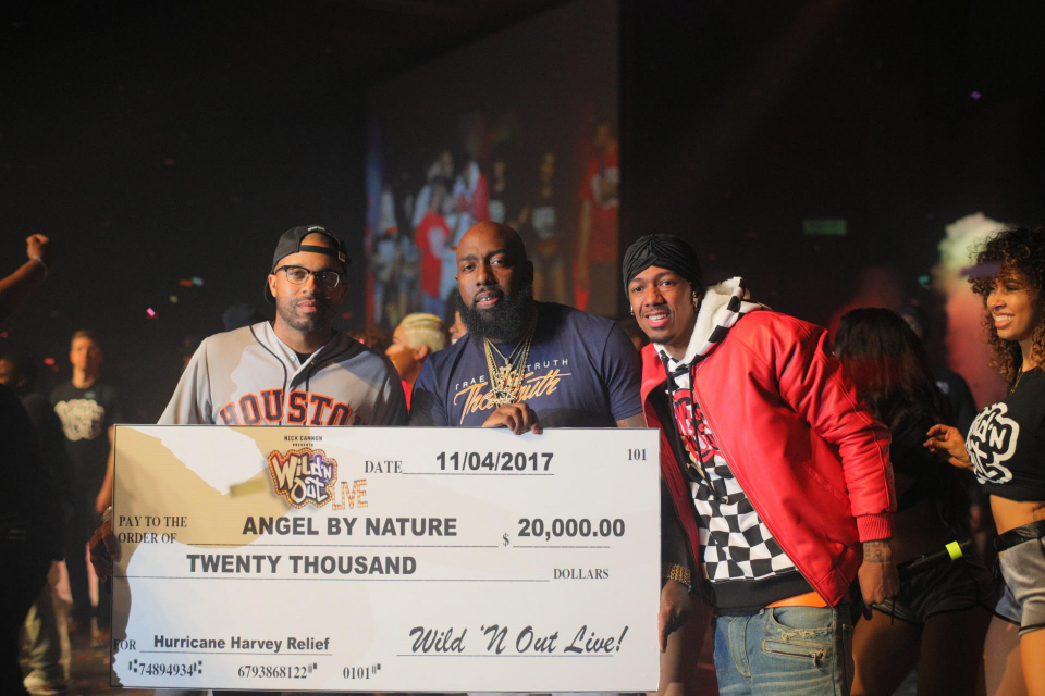 Nick Cannon surprises Trae tha Truth with $20k to help humanitarian efforts