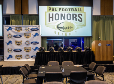 The Detroit Lions and NFL alumni honor Detroit PSL athletes