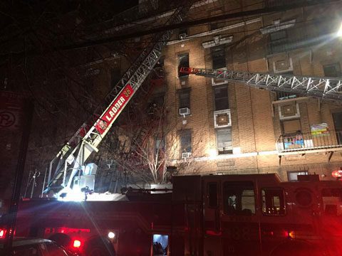 Massive Bronx apartment fire claims 12 victims including children
