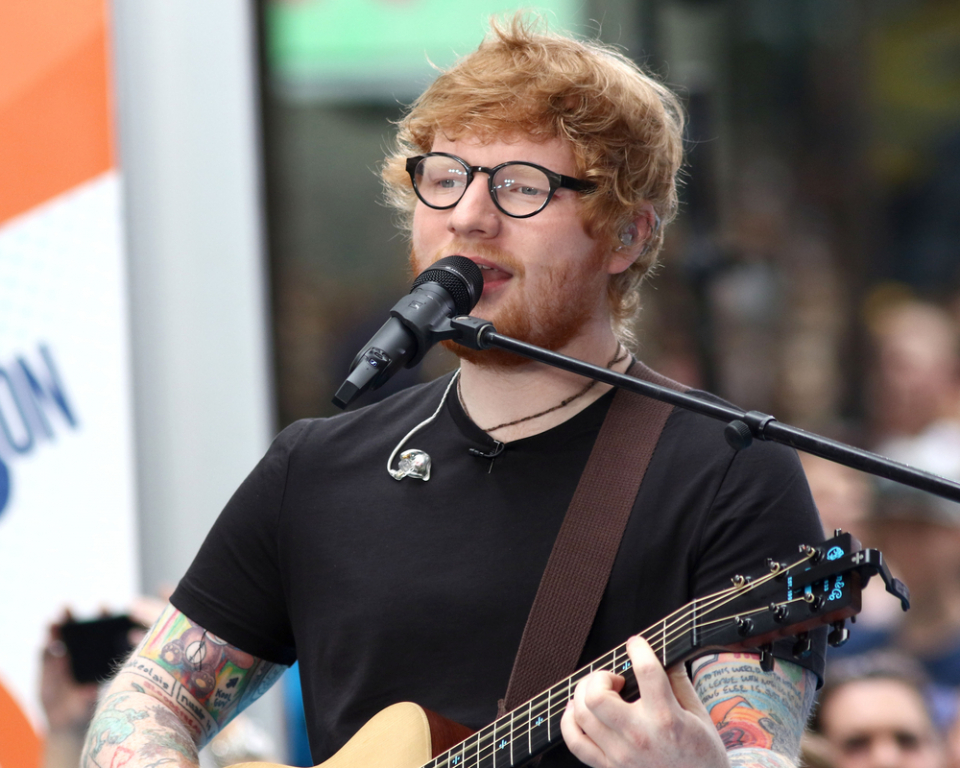 Here's why Ed Sheeran has to love George Foreman