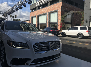 Lincoln makes a splash at Dream Hollywood hotel on eve of 2017 LA Auto Show