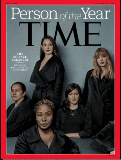 'Time' magazine reveals 2017 person of the year, silence breakers are winning