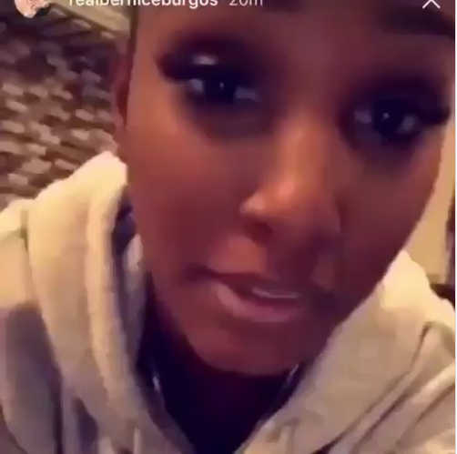 Bernice Burgos about to be a grandmother at 37