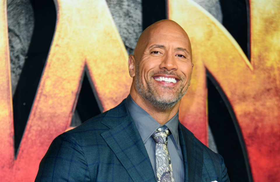 Dwayne Johnson naming his 3rd child after this comedian?
